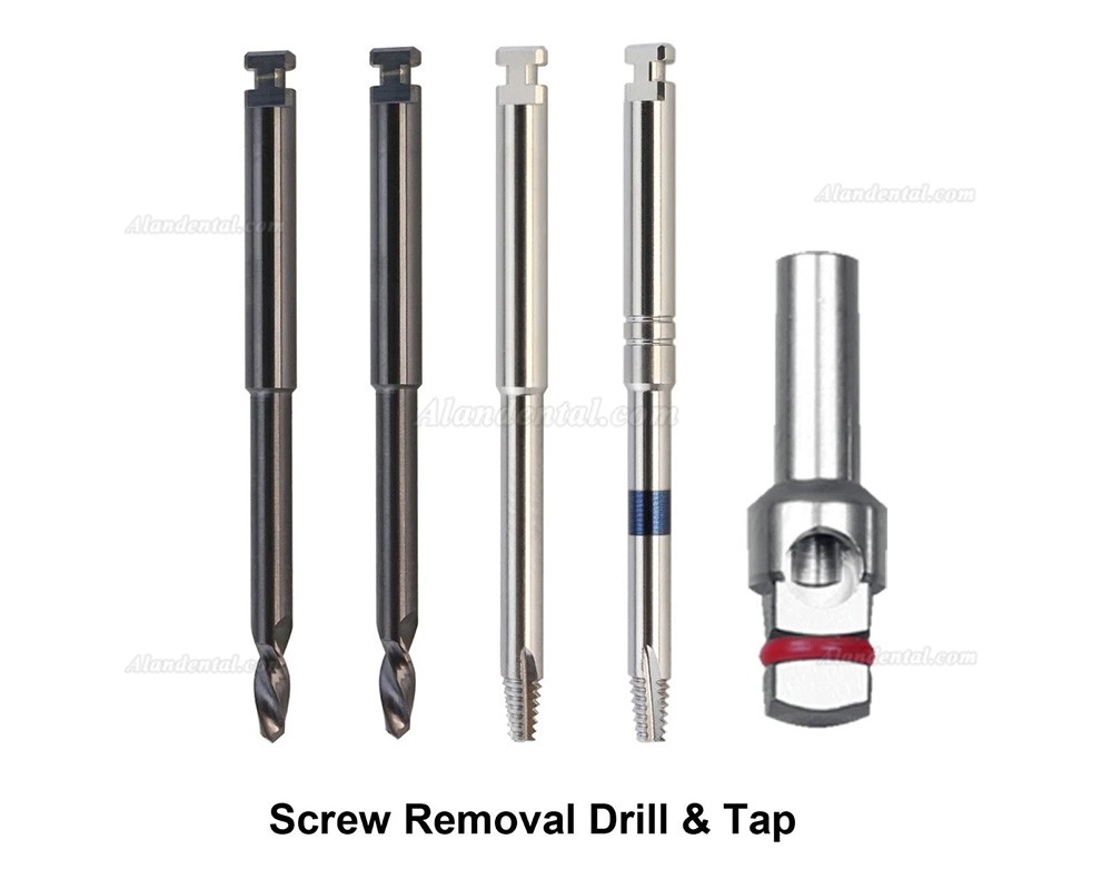 Implant Fixture & Screw Removal Master Kit MCT FSRK-02 Drill Guide Remover